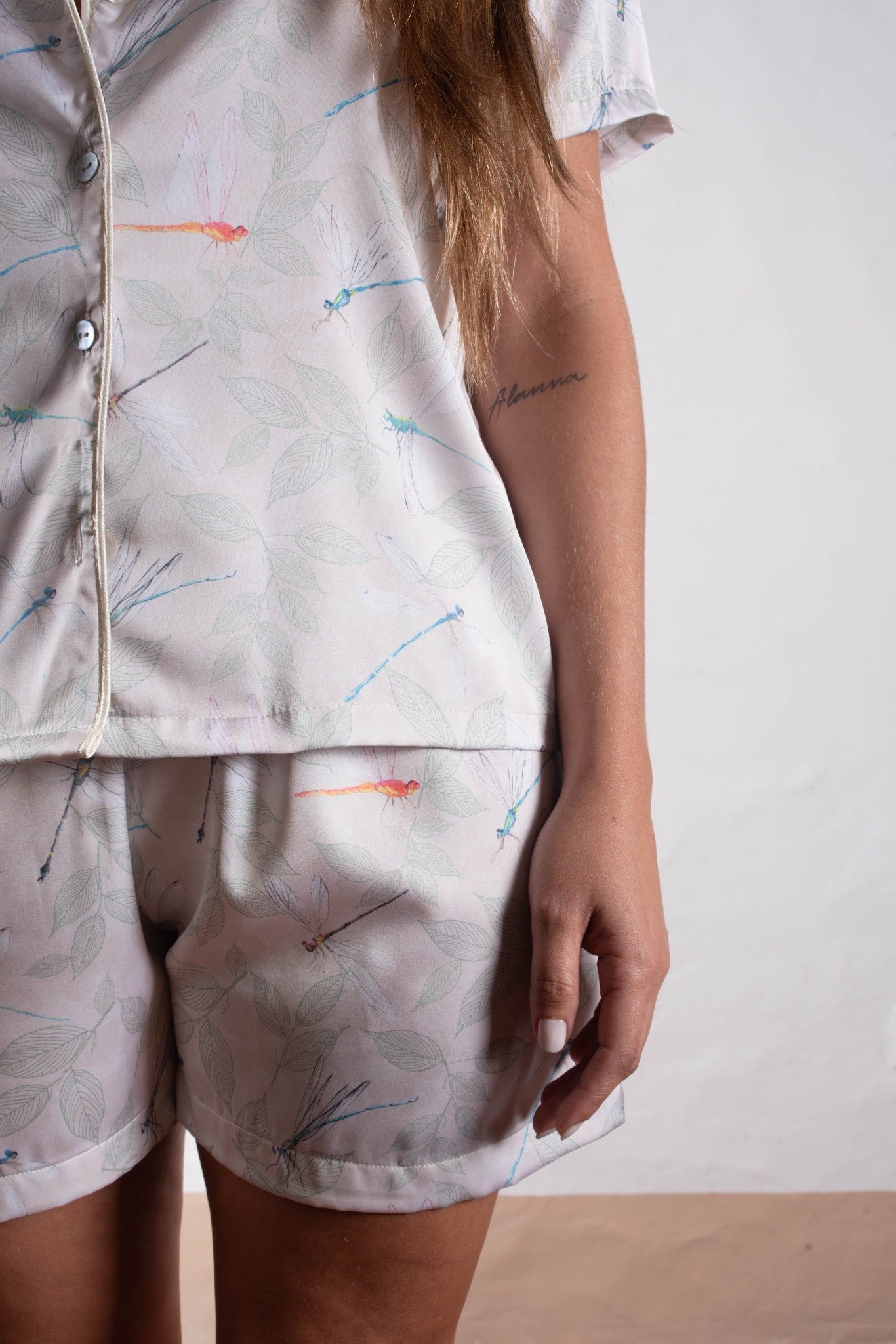 Short + Chemise Courte Nude