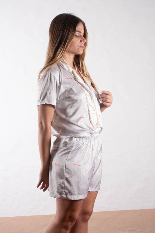 Short + Chemise Courte Nude