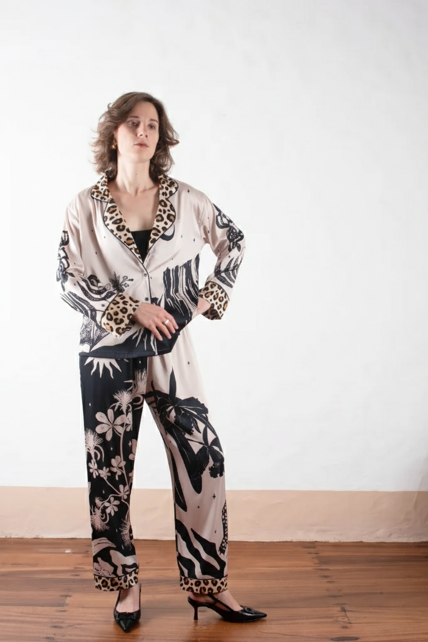 Pantalon + Chemise Longue Jour